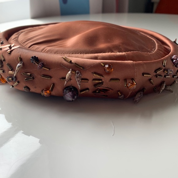 Vintage Beaded Hat - Picture 1 of 12
